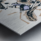 Play it as it lies Metal print