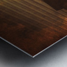 Miners cottage details Metal print