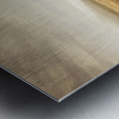 Remote roads and foggy coastlines Metal print