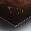 The interrogation room Metal print