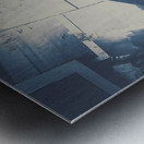 Retro camera and instant photos Metal print