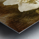 Past life flowers Metal print