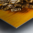 Vintage headlines Metal print