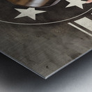 Bangers and MASH girl. Army pin up housewife Metal print