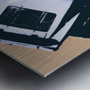 Muscle tune Metal print