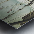 Busy and the build Metal print