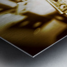 Disco dancing cassettes Metal print