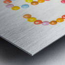 Candy bar Metal print