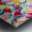 Sliced sweetness Metal print