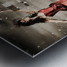 Free fall Metal print