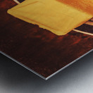 Vintage dairy product advertisement Metal print