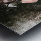 Retro gas shop rock Metal print