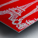 Match made in Paris Metal print