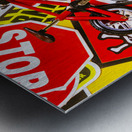 Threestyle Metal print