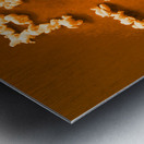 The credits Metal print