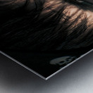 Face Of Fear And Danger Metal print