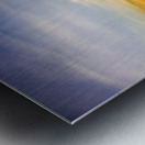 Beautiful beach sunsets Metal print