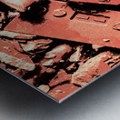 Hits and pieces Metal print