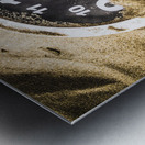 Deserted in time Metal print