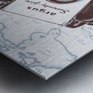 Visual venture Metal print