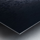 Mysterious female mystic veiled in lace secrecy  Metal print