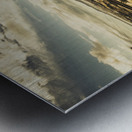 Pristine hinterland lookout  Metal print