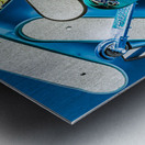 Abstacked Metal print