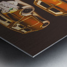 Mini Motor Machinations  Metal print