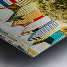 Brighton Beach Melbourne Metal print