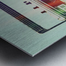 Hi-fi pop Metal print