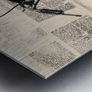 Stationary Metal print