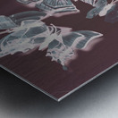 Fantasy flutters Metal print