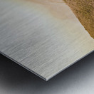 Rugged river waterfall  Metal print