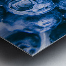 Berry blue Metal print