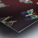 Paper wings. Dreamy flights Metal print