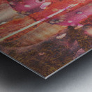 Vintage cupcake tin sign Metal print