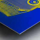 Cross-processed Metal print