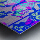 Pastel wings and button butterflies Metal print