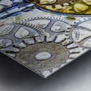 Monocle machinery Metal print