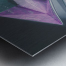 Geomaptric Metal print