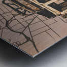 City circle Metal print