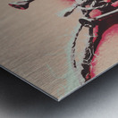 Hearts and screws Metal print