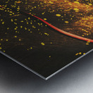 Industrial jump start Metal print