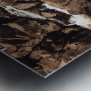 Rocky Launceston river from Cataract Gorge Metal print