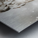 The white vampire  Metal print