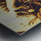 Jaw dropping horror Metal print