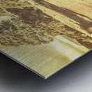 Old farming landscape Metal print