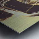 Retro pilots still life Metal print