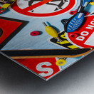 On a roll Metal print