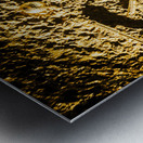 Golf and the bunker battle Metal print